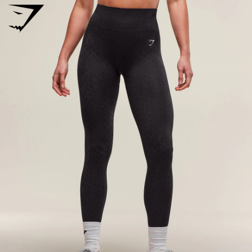 Preventa Adapt Animal X Whitney Seamless Leggings - Asphalt Grey/Black(S)