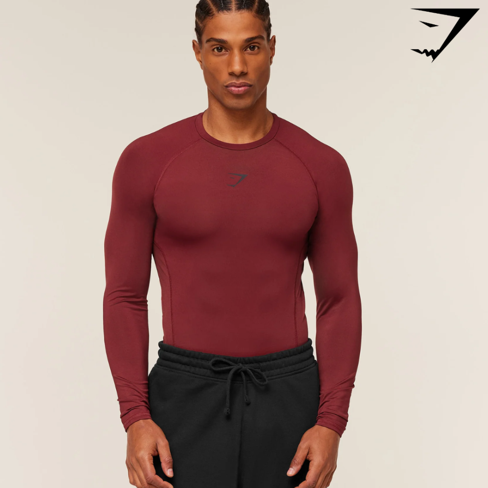 Element Baselayer Long Sleeve T-Shirt - Sets Red (L)