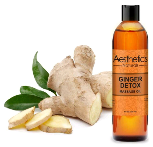 Aceite para Masaje Desintoxicacion con Jengibre.