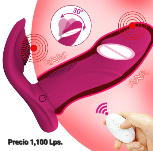Dildo de conejo vibración y movimiento.