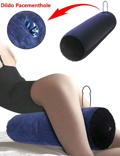 Almohada inflable cilindrica.