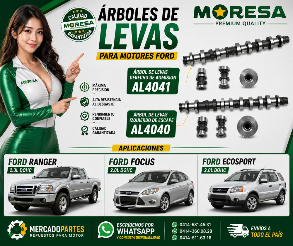 Arbol Leva LH Ford  Ranger 2.3L MORESA