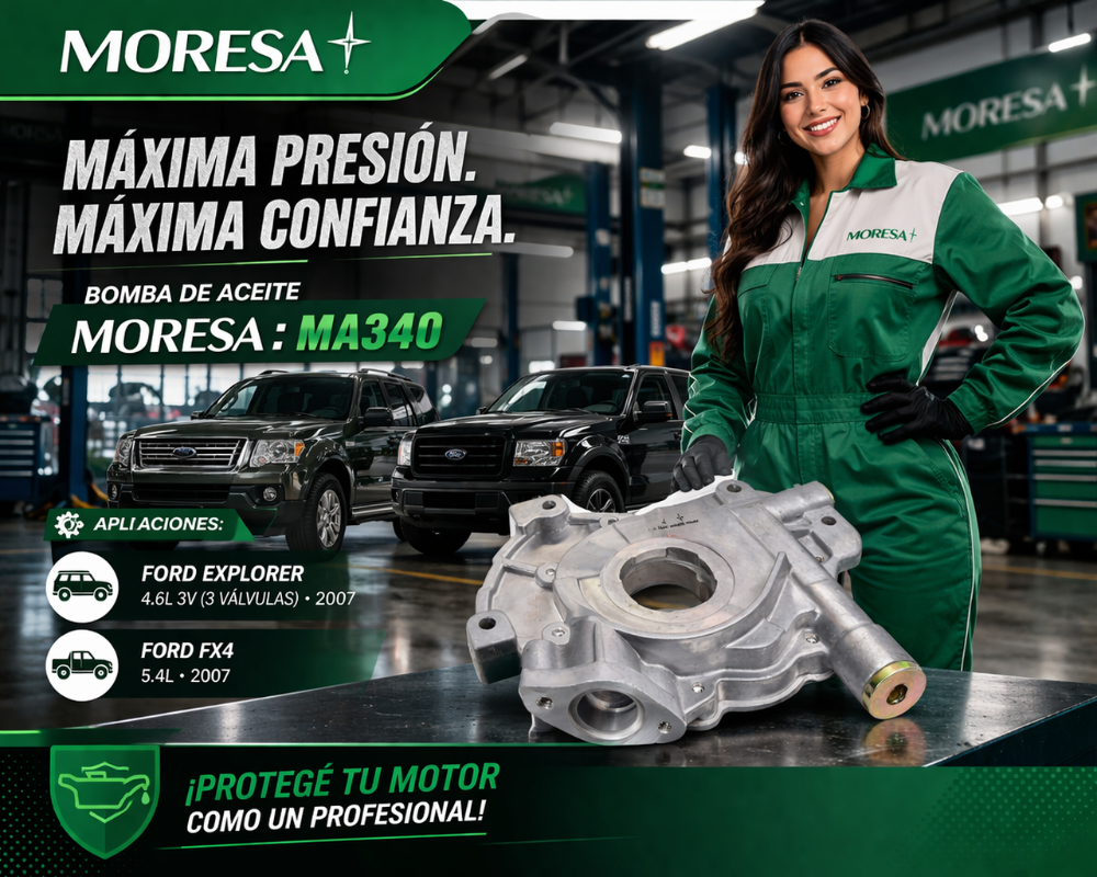 Bomba Aceite Ford Explorer 4.6L 3 Val. / Ford FX4 5.4L Moresa