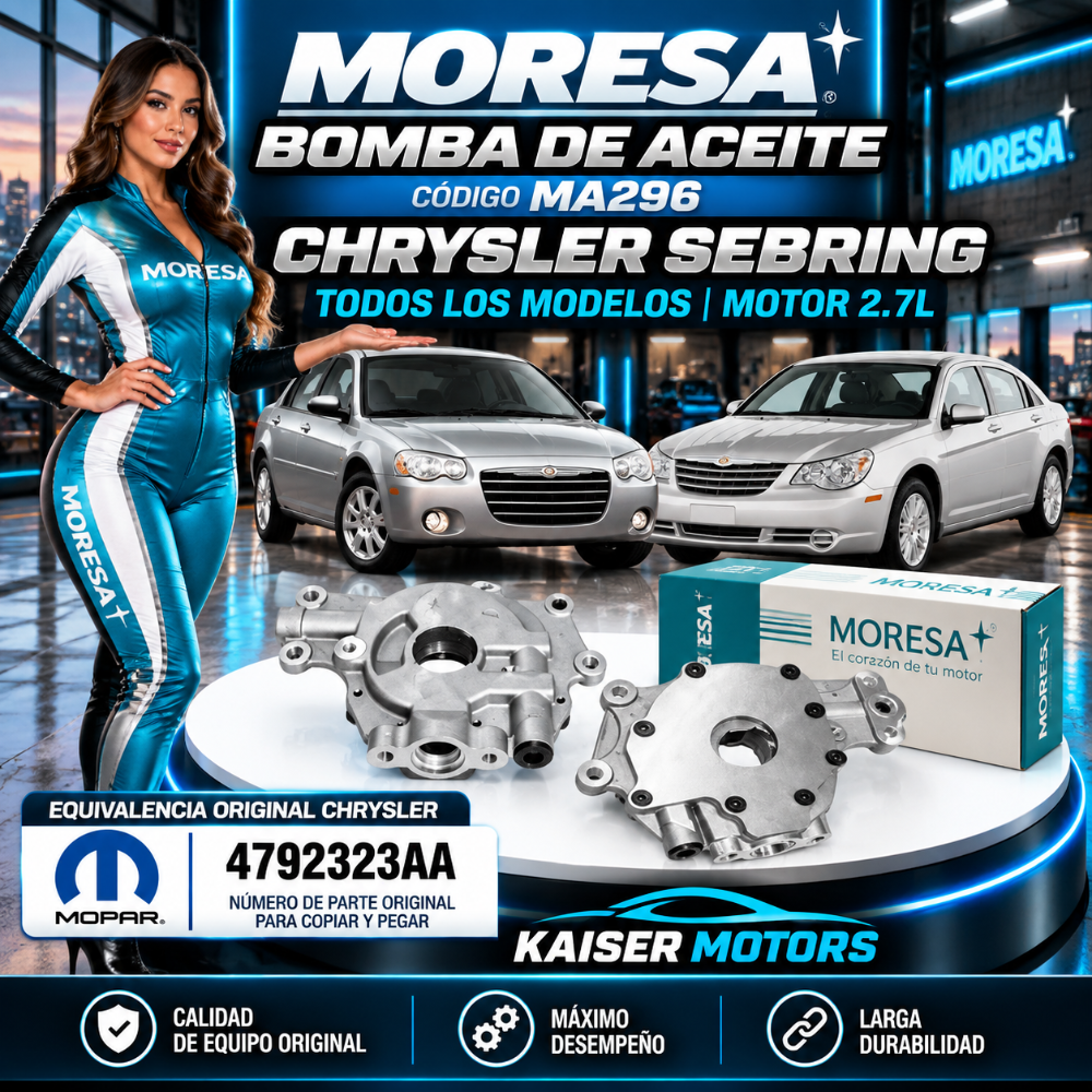 Bomba Aceite Chrysler Sebring 2.7L Chrysler 300 2.7l  Todos lo modelos