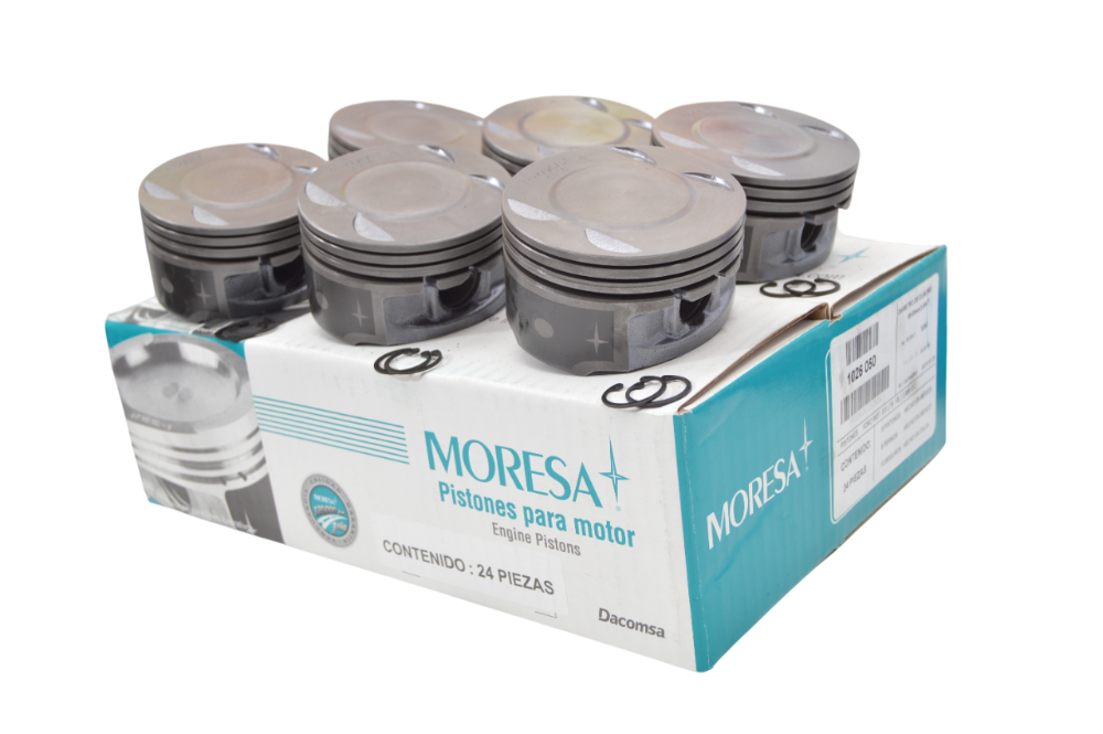 Juego Pistones 030 Ford Fusion / Escape 3.0L MORESA