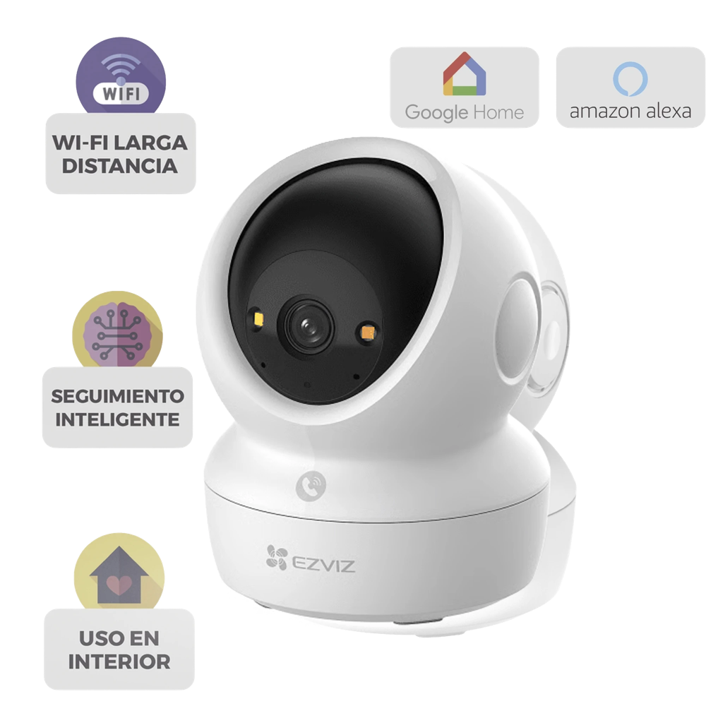 Cámara PT Wi-Fi / 4K (8 Megapíxeles)