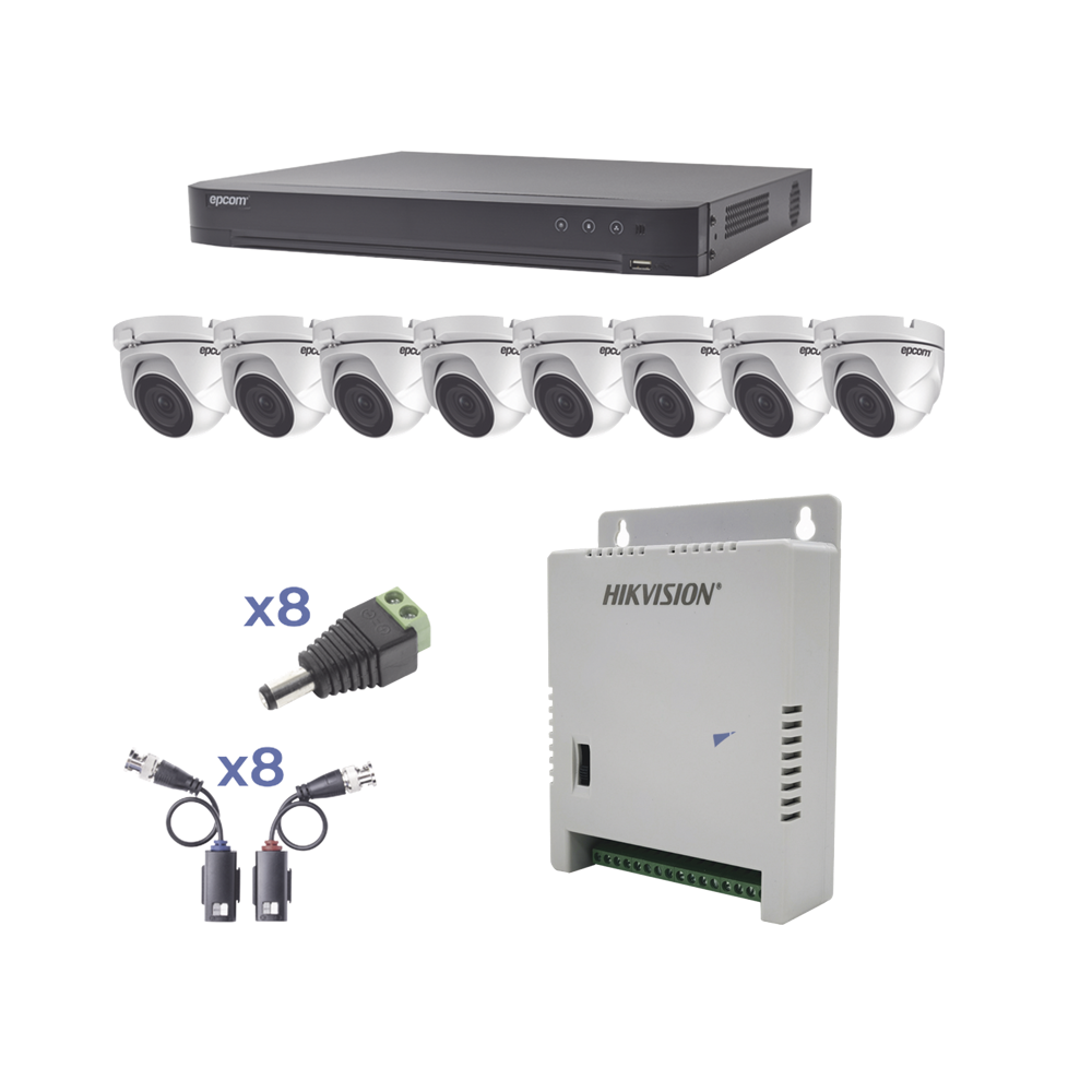 Kit de 8 camaras 1080