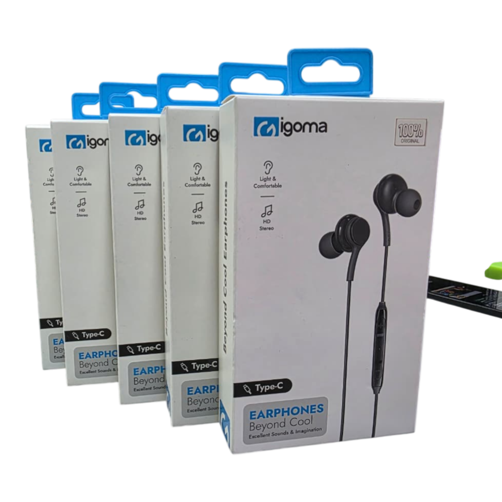 AUDIFONOS TIPO C IGOMA