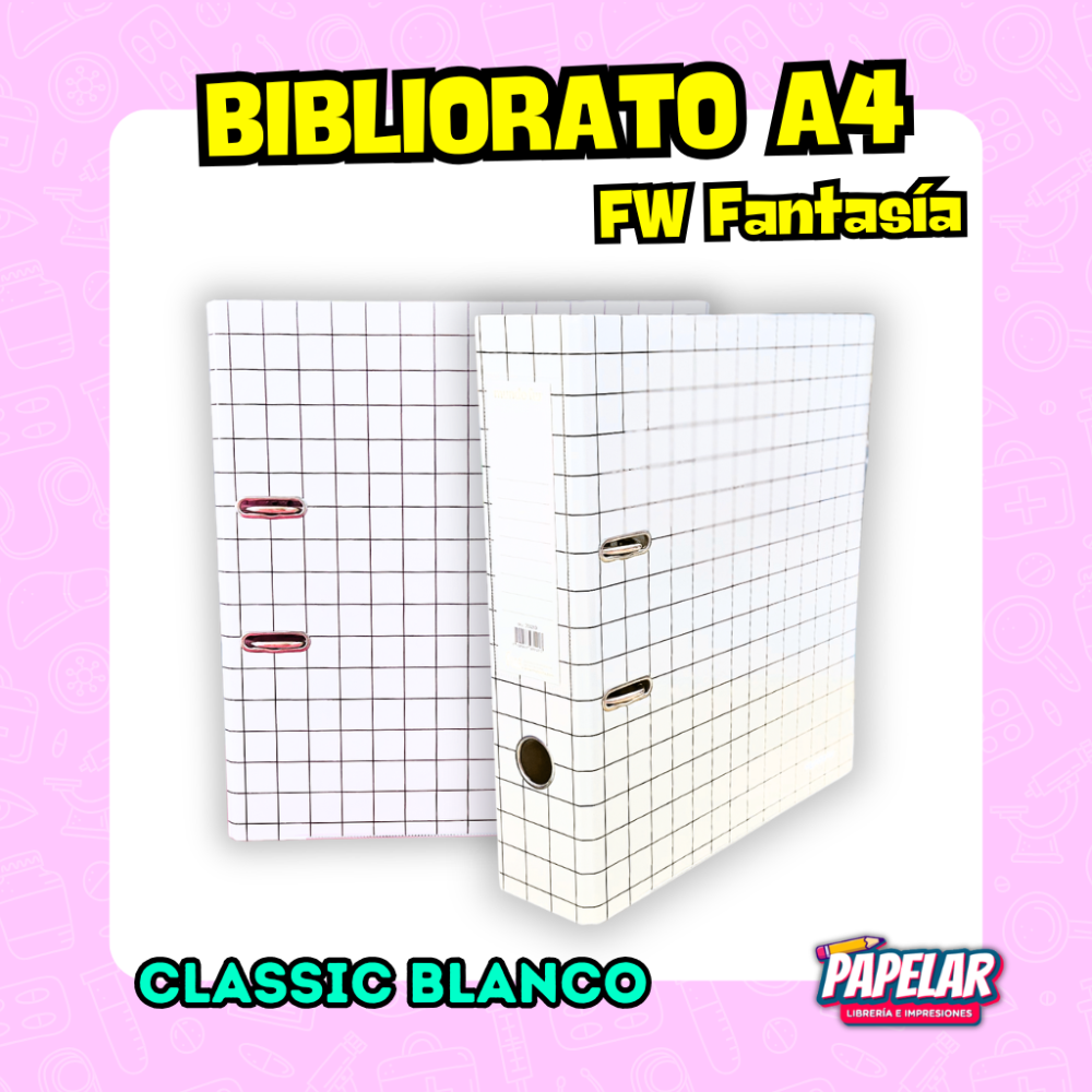 BIBLIORATO A4 FW CLASSIC