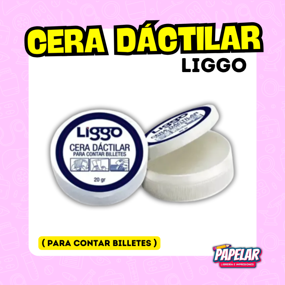 CERAS DACTILAR PARA CONTAR BILLETES LIGGO