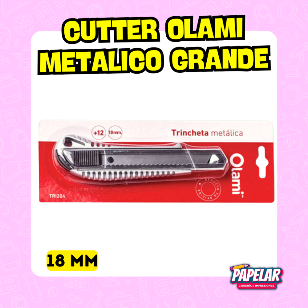 CUTTER METAL PROFESIONAL OLAMI GRANDE