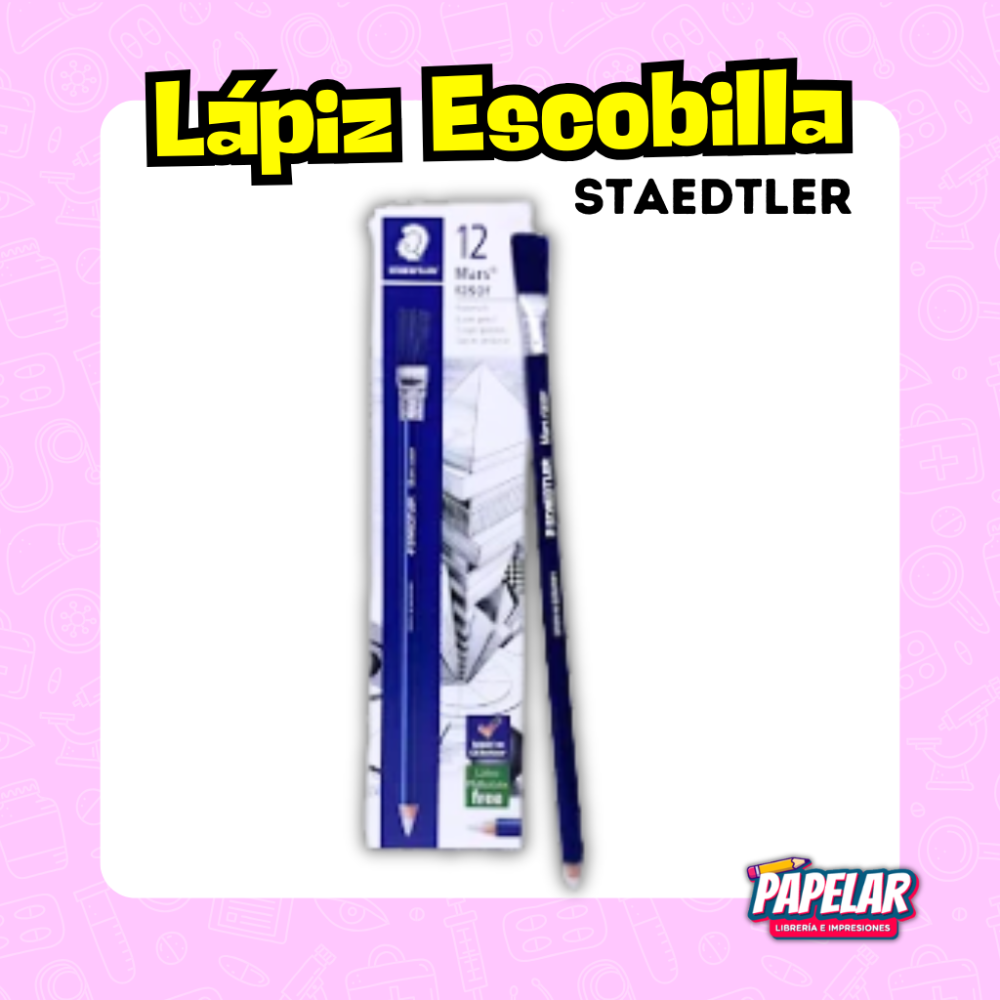 LAPIZ BORRADOR CON ESCOBILLA  STAEDTLER