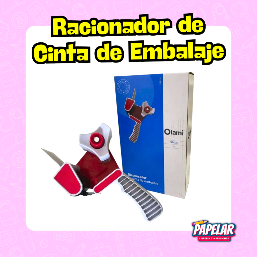 RACIONADOR DE CINTA DE EMBALAJE OLAMI