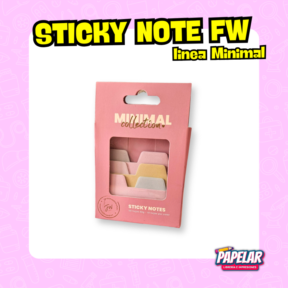 STICKY NOTE FW MINIMAL