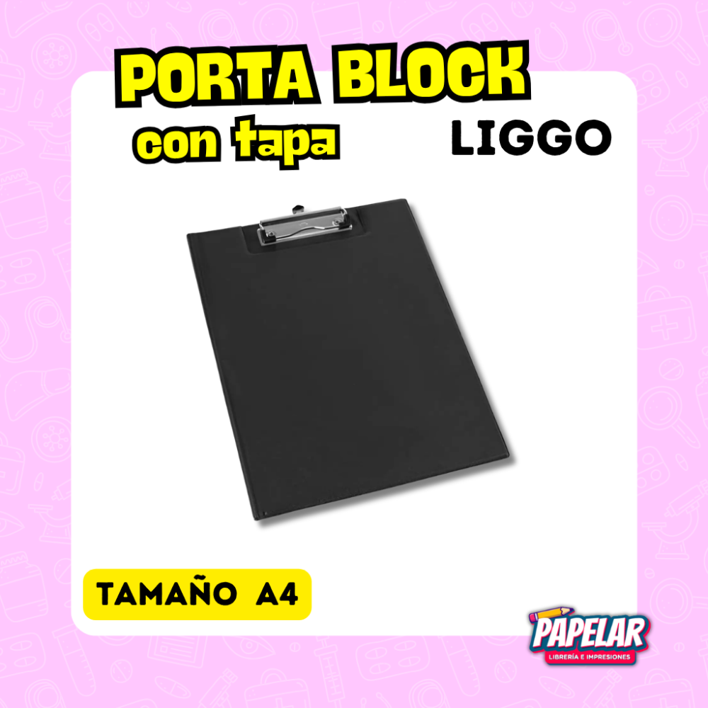 PORTABLOCK EZCO A4 con tapa