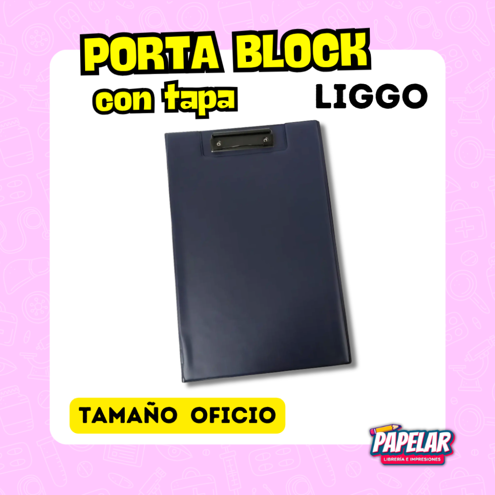 PORTABLOCK EZCO OFICIO con tapa