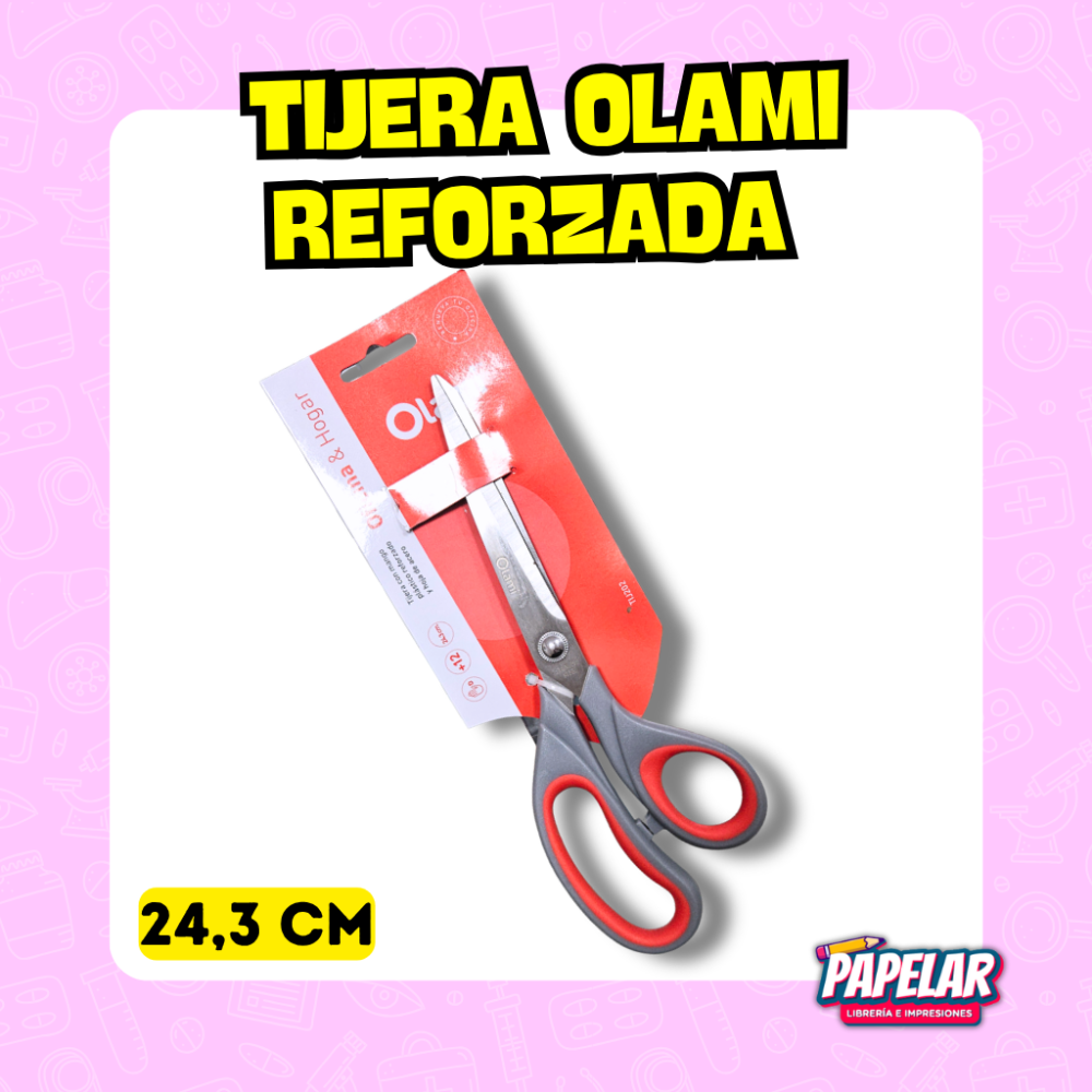 TIJERA OLAMI 24,3 CM  REFORZADA