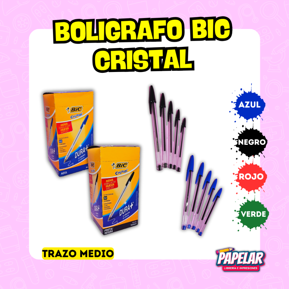 BOLIGRAFO BIC CRISTAL