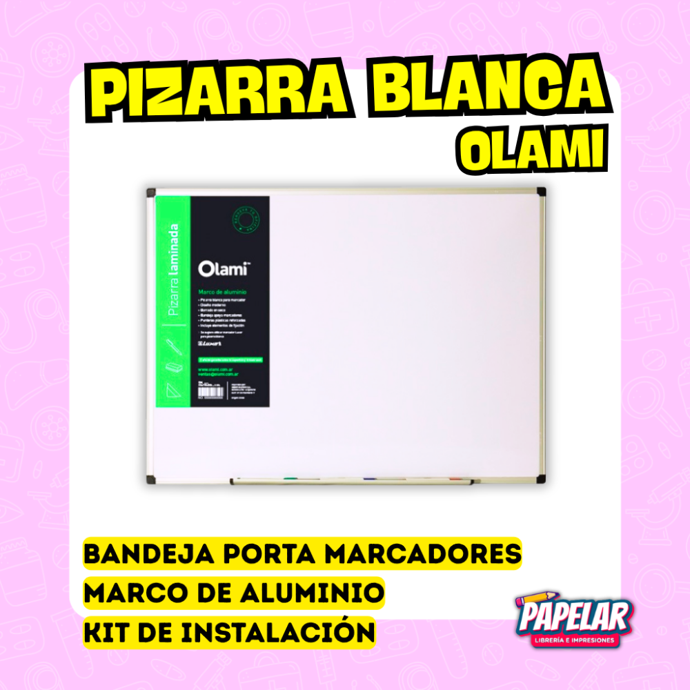 PIZARRA BLANCA OLAMI