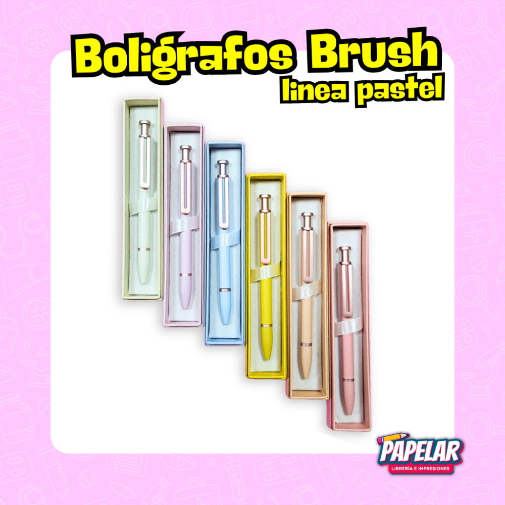 BOLIGRAFO BRUSH ESSEN ESTUCHE OLAMI