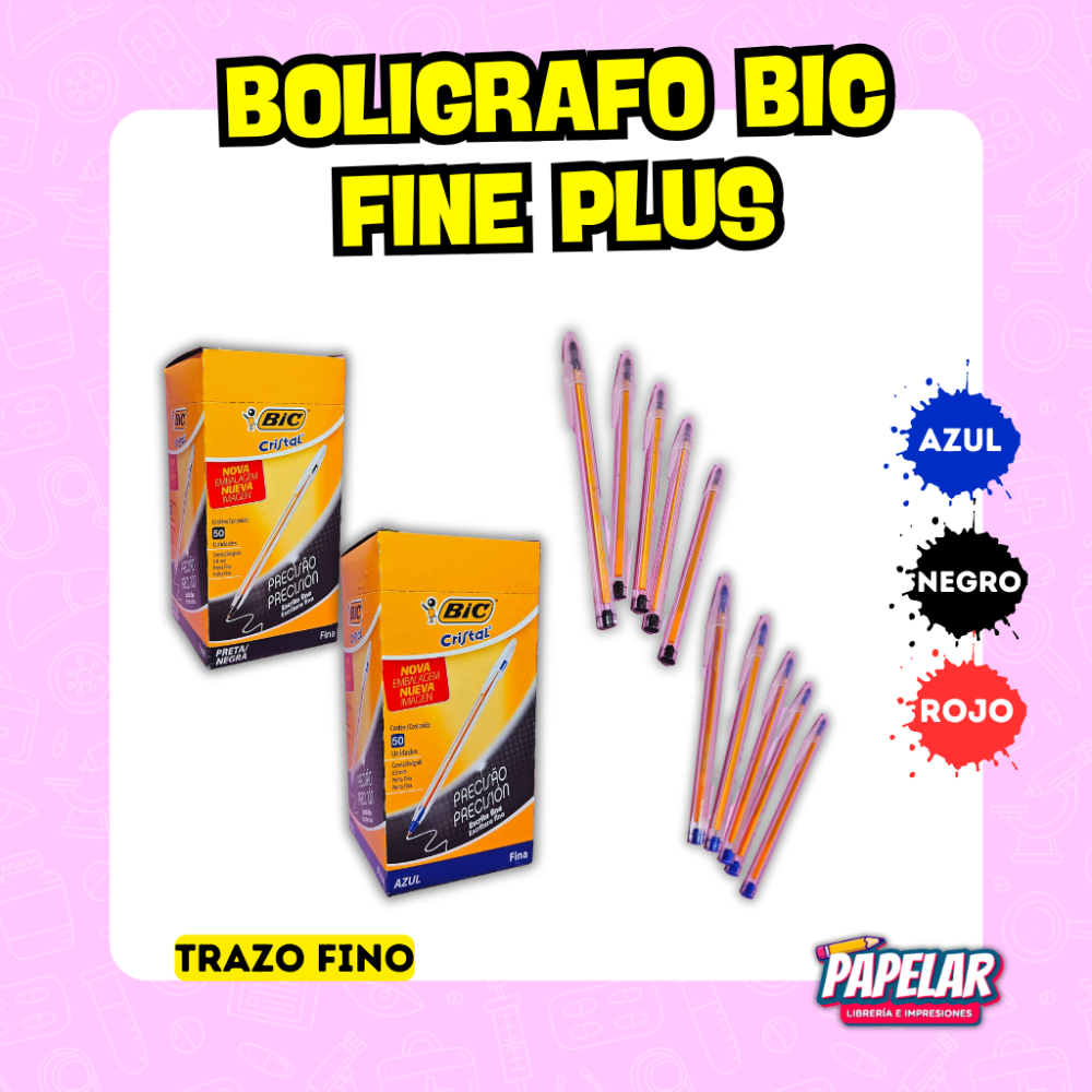 BOLIGRAFO BIC FINE PLUS
