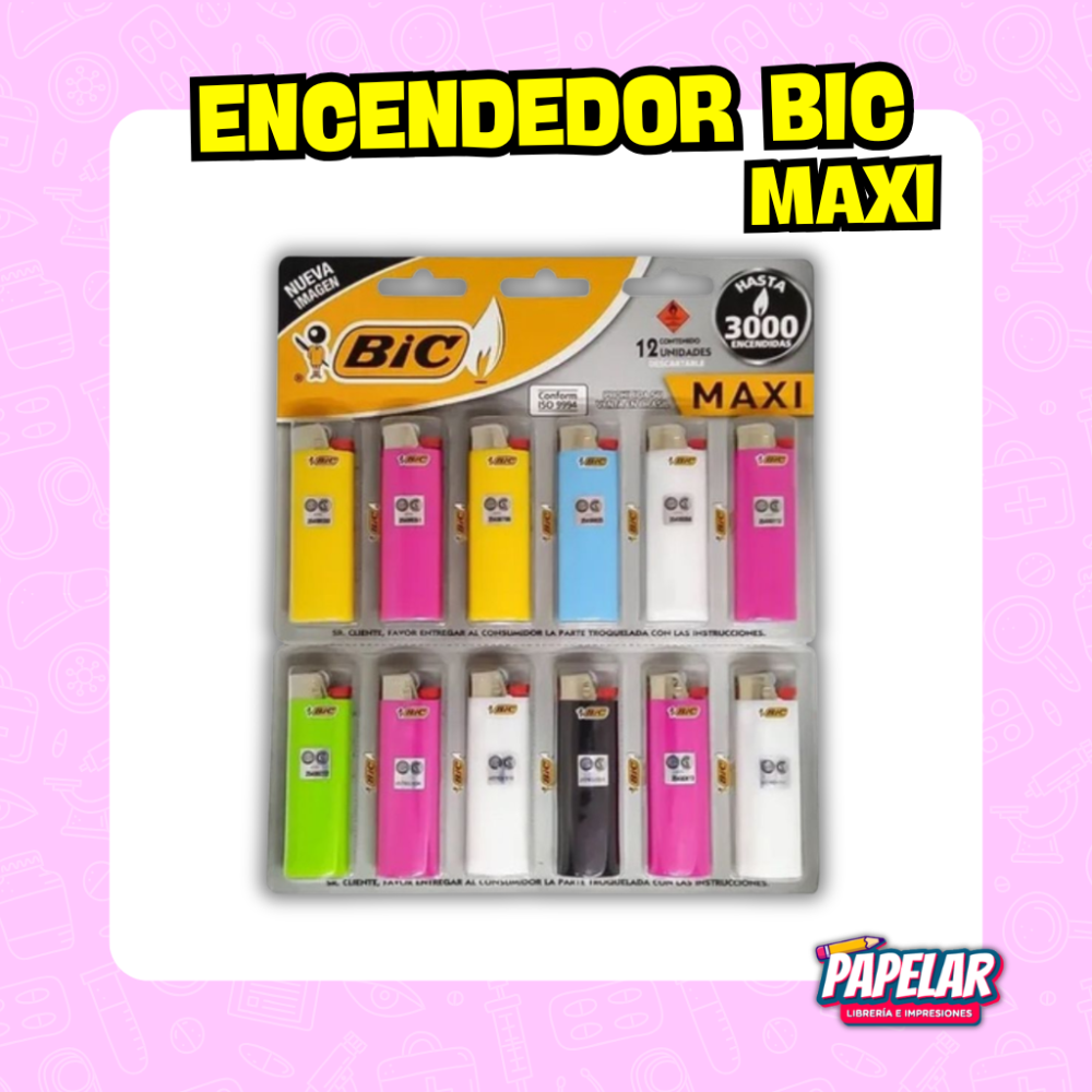 ENCENDEDOR BIC MAXI