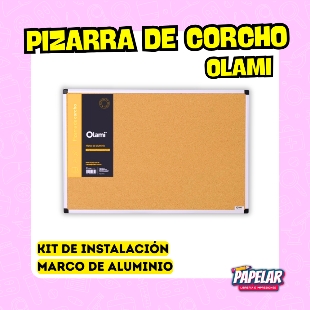 PIZARRA DE CORCHO OLAMI