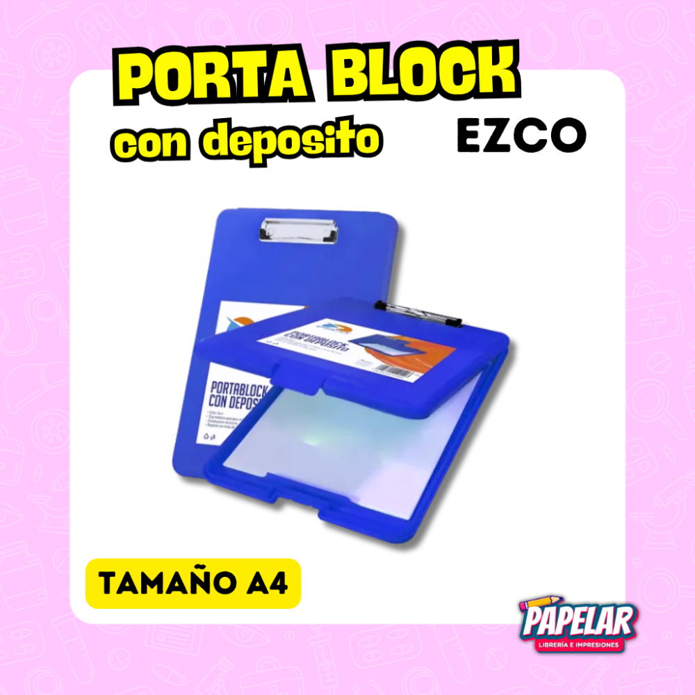 PORTABLOCK CON DEPOSITO EZCO