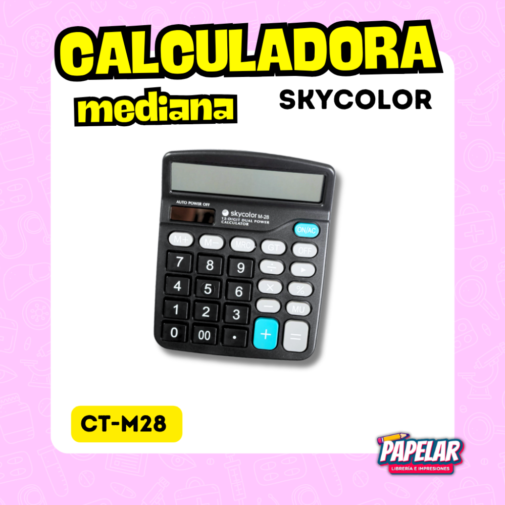 CALCULADORA SKYCOLOR M-28