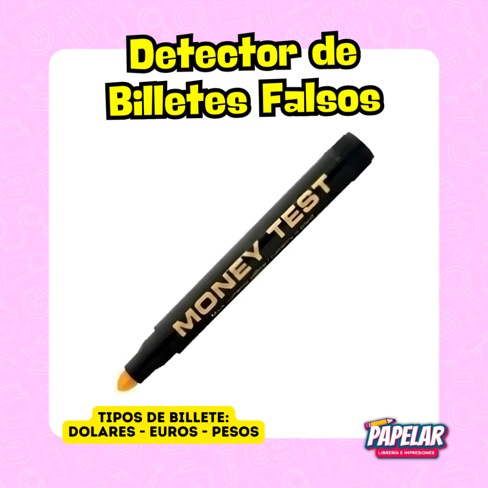 DETECTOR DE BILLETES TRABI MONEY TEST