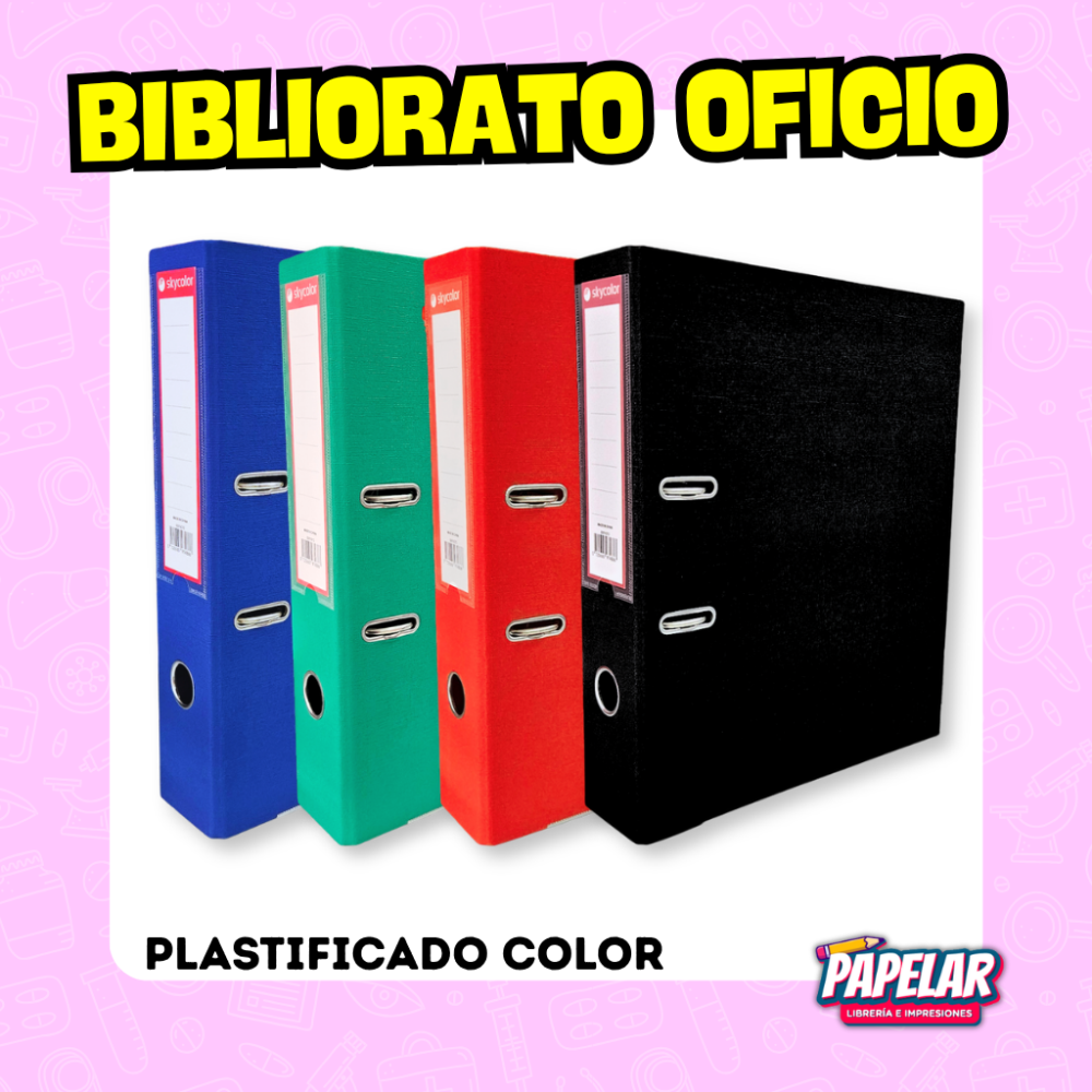 BIBLIORATO COLOR OFICIO