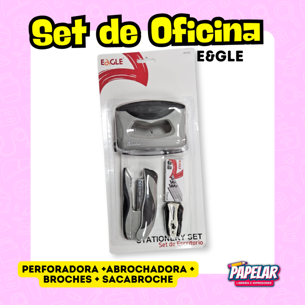 SET DE ESCRITORIO EZCO 4 PIEZAS J5023C