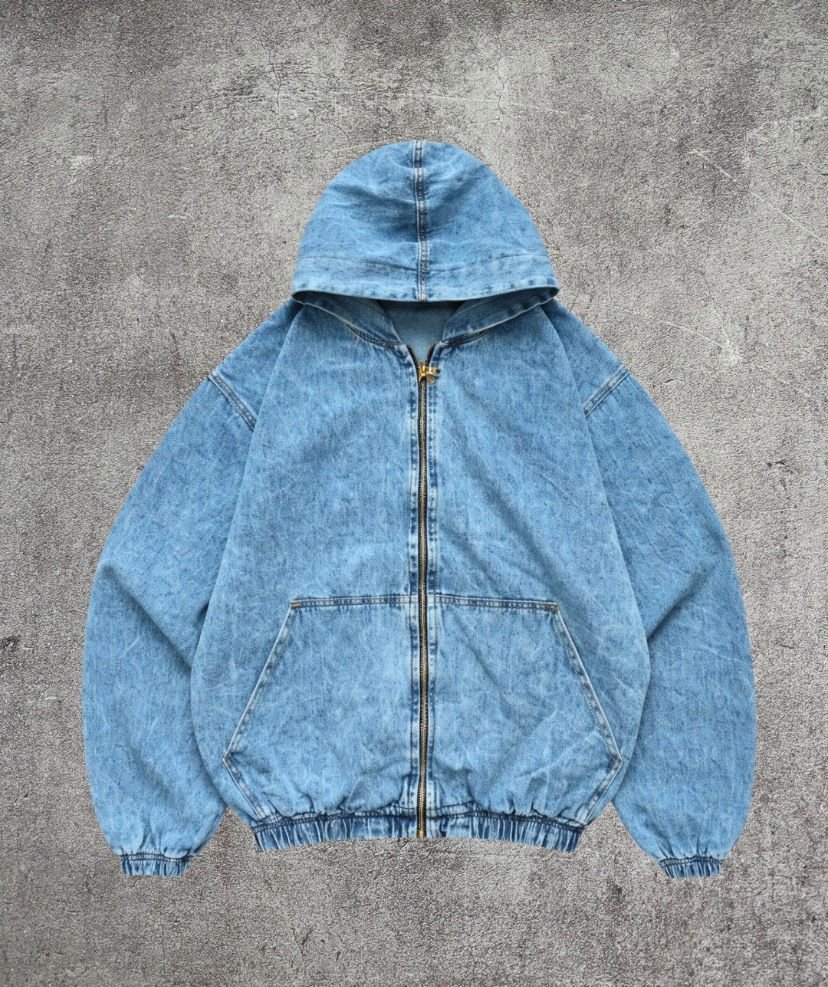 campera jeans