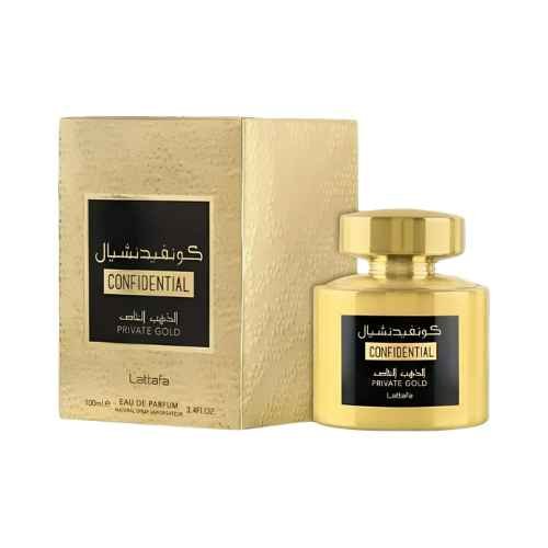 Lattafa Confidential Private Gold EDP Unisex 100ml
