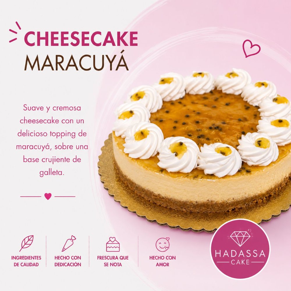 Cheesecake Maracuya