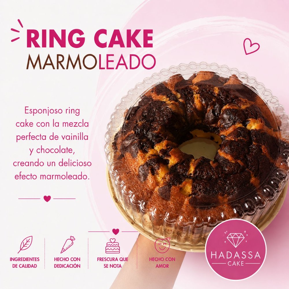 Ring Cake Marmoleado