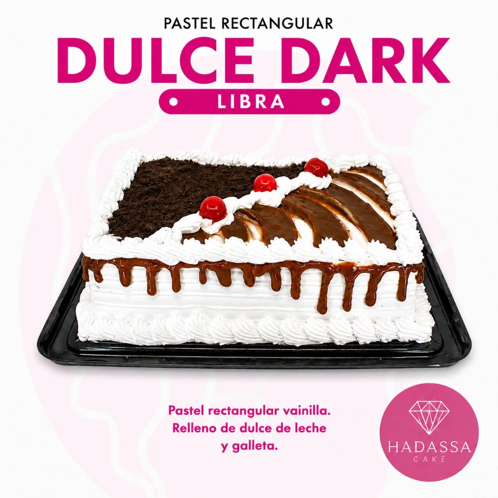 Pastel Rectangular Dulce Dark