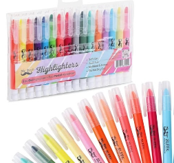 mr. pen marcadores pastel 16 pcs