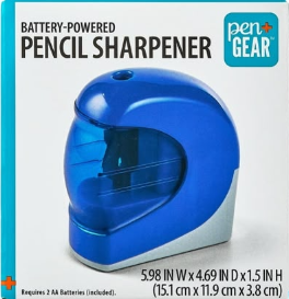 sacapuntas Pen+gear azul