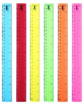 Regla flexible color random