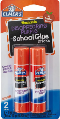 2 Pck elmer´s glue sticks