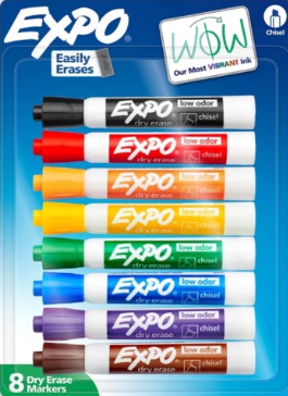 8pck marcadores pizarron Expo