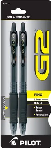 2 pck plumas G2 Pilot