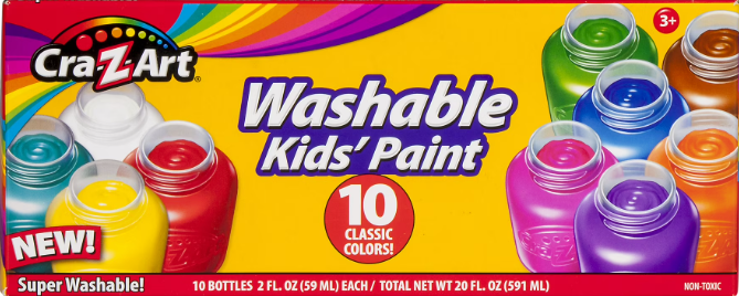 10 pck pinturas CraZart