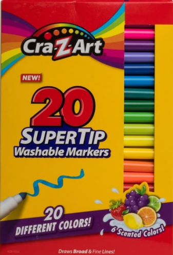 20pck marcadores CraZart(punta fina)