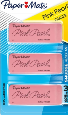 3 pck borradores paper mate