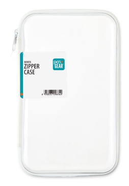 Zipper case pen+gear blanca