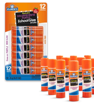 12 pck elmer´s glue sticks