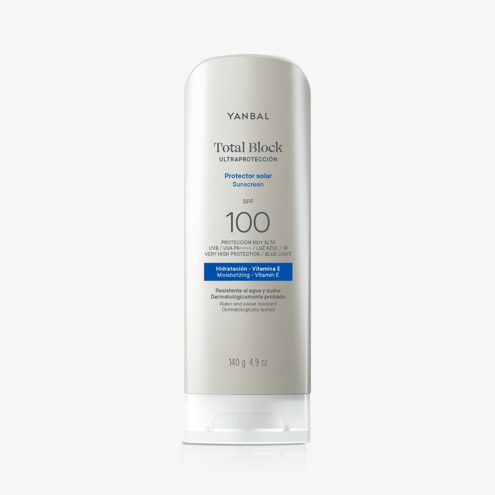 Total Block SPF 100 Protector Solar X 140 Gr Yanbal