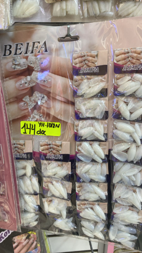 Beifa Uñas Postizas Almendra En Bolsita Natural